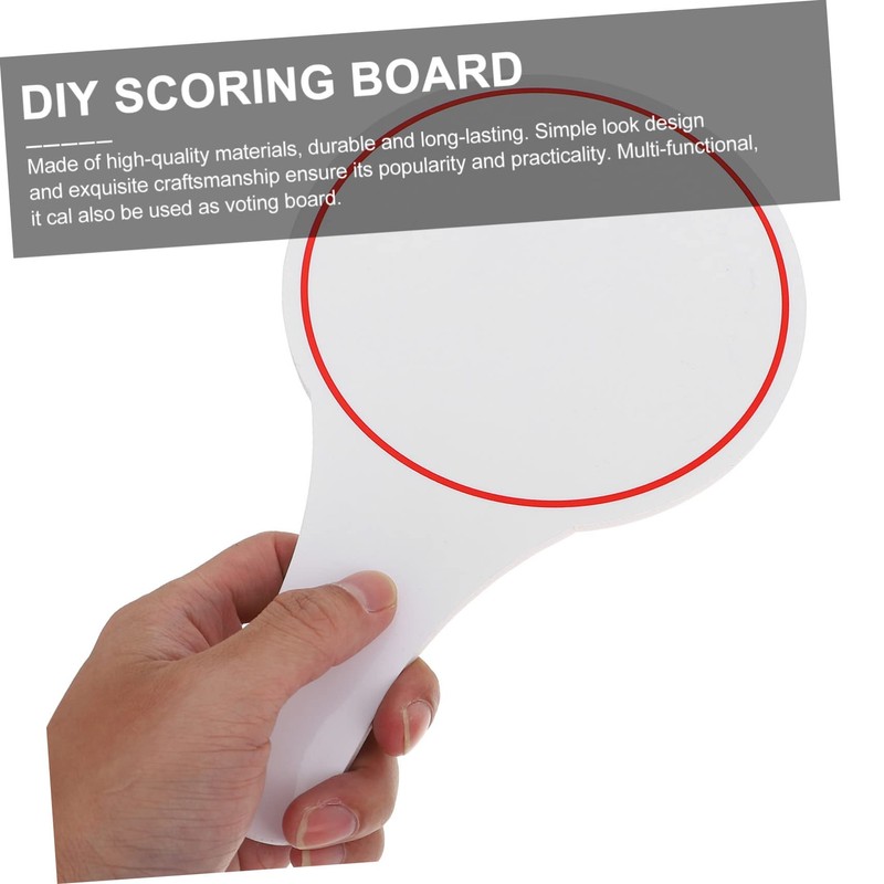 Operitacx 18 Pcs Score Board Mini Whiteboards Dry Erase Board