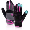 AIGEVTURE Work Gloves Women,Utility Gardening Gloves Touch Screen,Thin Mechanic Working