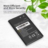 ITMBET Battery for Sonim XP3 Plus XP3900, High Capacity BAT-02300-01S