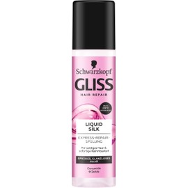 Gliss Express Repair Conditioner Liquid Silk (200ml), Conditioner for Exceptionally Soft Hair, Conditioner with Heat Protection up to 230°C