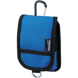 TRUSCO TCTC1202W-BL Compact Tool Case, Wide, 1 Pocket, Blue