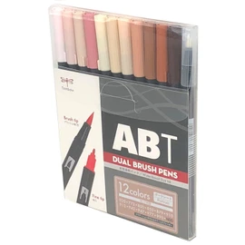 Tombow Pencil Brush Pen Dual Brush Pen ABT 12 Color Set Portrait AB-T12CPO