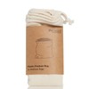 Life Basics by Nourished Life Organic Cotton Muslin Produce Bag - Medium, 2 Pack