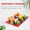 Iegefirm 2 Pieces 200 W 3 Way Audio Speaker Crossover