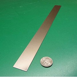 430 Stainless Steel Sheet .012" Thickness x 1.00" Width x 12" Length 8 Pcs