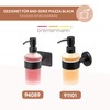 bremermann Bathroom Series Piazza Black Replacement Soap Dispenser Pump Head