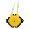 DC12V Yellow Micro Water Liquid Peristaltic Pump For Aquarium Lab