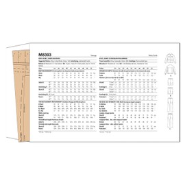 McCall's M8393 - Paquete de Patrones de Costura para Hombre, diseño de Chamarra y Pantalones Cortos para Hombre, Tallas 34-36-38-40-42