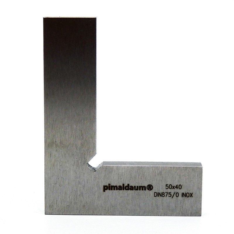 PIMALDAUM® Try Square, 90° Flat Angle with Leg 50 x