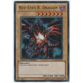 Yu-Gi-Oh Card - LC01-EN006 - RED-EYES B. DRAGON (ultra rare holo) [Toy] by YuGIOH