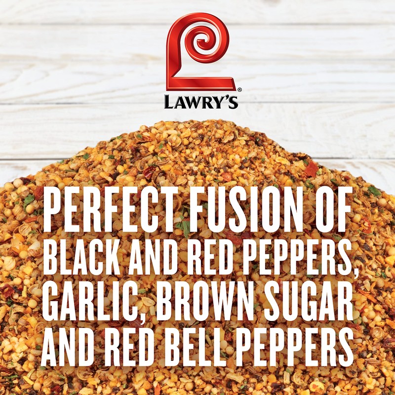 Lawry's Cracked Pepper, Garlic & Herb Rub, 24 oz -
