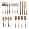 Godinger 20‑Piece Stainless Steel Silverware Set, Flatware Utensil Set for