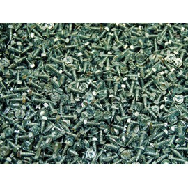 (1300) Self-Piercing Zip Screws 10 x 1/2 Hex Washer Head 5/16 Combo Drive