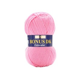 Hayfield Bonus DK Double Knitting, Pink (992), 100g by Sirdar