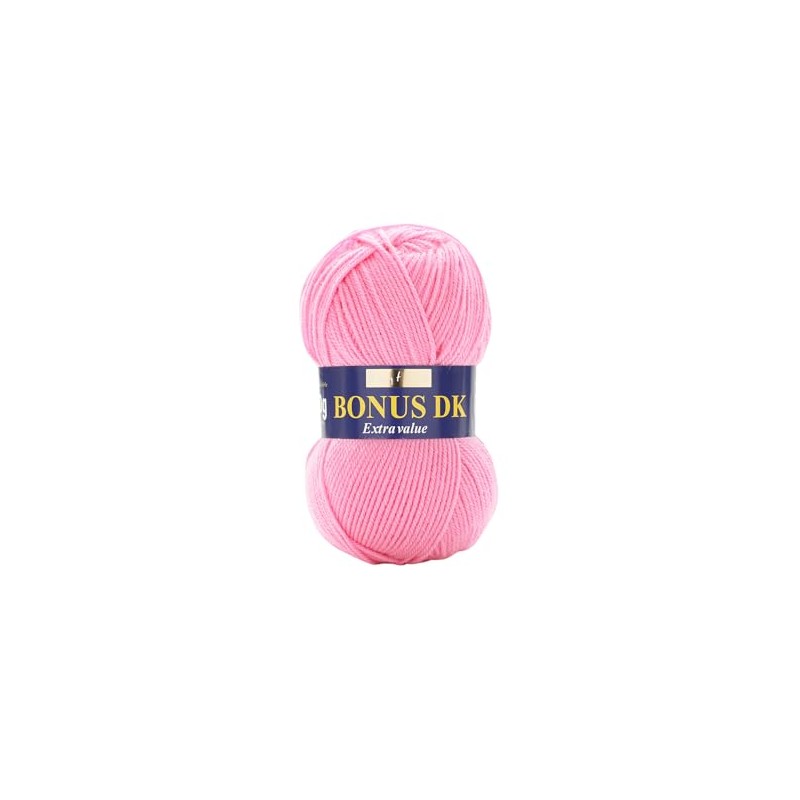 Hayfield Bonus DK Double Knitting, Pink (992), 100g by Sirdar