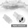 SING F LTD 2 Sets 3Pin Motorcycle Connector Kit Compatible