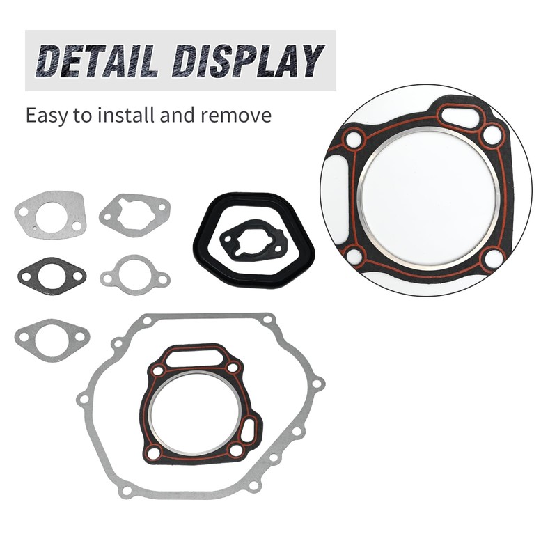 ZUDKSUY Engine Gasket GX340 GX390 Kit for 420431640 Compatible with