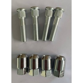 Front Rear Wheel Stud Bolt 7519792 Lug Nuts Replacement 85-1110 for Polaris RZR XP 1000, RS1, XP Turbo, Turbo S, PRO XP, General XP 1000 UTV 2014-2025