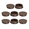 sourcing map 8Pcs 40mm(1-9/16") Nylon Hole Plugs, Flush Type Panel