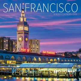 San Francisco 2026 12" x 12" Wall Calendar