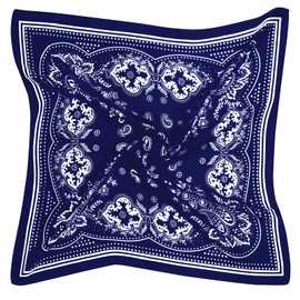 AOLIGE Scarf Satin Square Neck Hair Scarfs for Women 27" x 27"