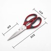 Accod Kitchen Scissor Stainless Steel Multi-Function Kitchen Scissors Sturdy Household