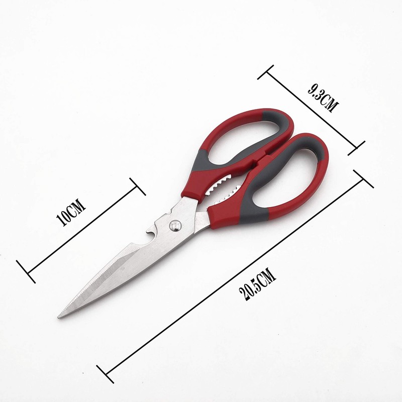 Accod Kitchen Scissor Stainless Steel Multi-Function Kitchen Scissors Sturdy Household