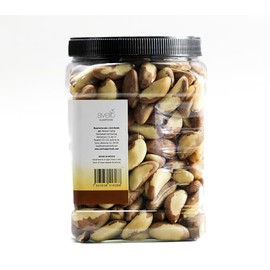 Avelit Superfoods Nuez de Brasil Sin Cáscara Natural Premium | Snack Keto Plant Based Vegano Crudo Alta Calidad (1 Kg)
