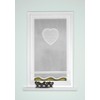 HOME WOHNIDEEN Corazon 054517-0101 80 x 40 cm White Batiste