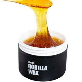 Men's Gorilla Brazilian Wax, 12.3 oz (350 g), Single Item, Wax Removal, VIO Hair Removal Wax, For Men, Hair Removal, Sugar Wax Removal, Hair Removal, Unwanted Hair Treatment, Men's Whole Body (Wax