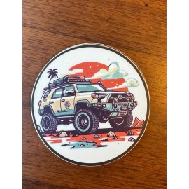 Toyota 4runner Vinyl Decal Overlander Sticker
