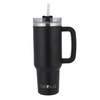 BRENTWOOD GEOJUG CMB-1200BK 40-Oz. Insulated Stainless Steel Tumbler Cup with