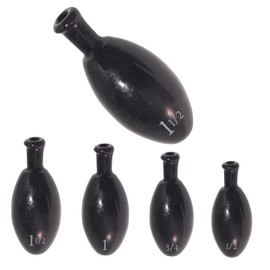 Reaction Tackle Tungsten Punch Weights Black 1-1/2 oz