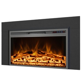 Kentsky Trim Kit for 35.6" W x 21.1" H Electric Fireplace Inserts