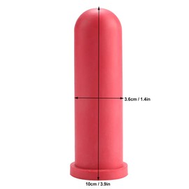 Calf Milk Drink Nipple, 5pcs Animal Feeding Supplies Little Cow Calf Milk Nipple 10cm Length Rubber Milk Drink Nipples