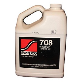 Swepco 708 Industrial/Turbine Oil 20wt. Gal.