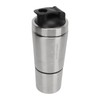 Shaker Bottle Stainless Steel Protein Shaker with Scales Portable Shaker