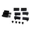 Pastlla Glass Door Pivot Hinge with Magnetic Catch and Clamp