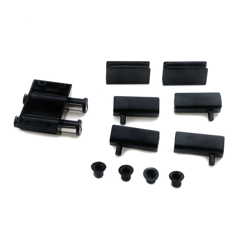 Pastlla Glass Door Pivot Hinge with Magnetic Catch and Clamp