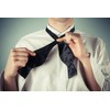 DonDon men's bowtie for self-tying ribbon crossband suitable for suits