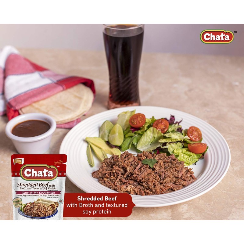 Chata Shredded Beef Pouch | Practical & Savory Shredded Beef