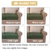 H.VERSAILTEX Super Stretch Individual Seat Cushion Covers Sofa Covers Couch