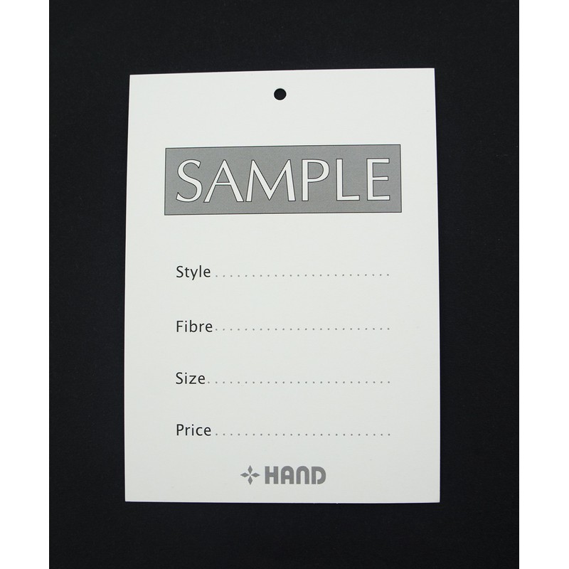 HAND® Garment Sample Cards - Semi-Gloss Card with Style, Fibre,