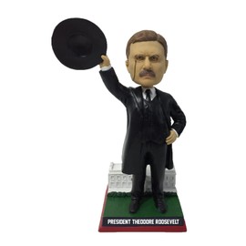 Theodore Roosevelt White House Base President Bobblehead Numbered to 1,901