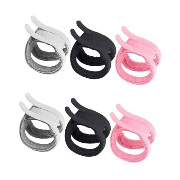 BESPORTBLE 2sets Sports Wristband Thumb Strap Brace Hand Gripper Finger