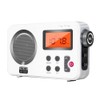 Shower Radio Speaker, AM/FM Radio with LCD Display,Portable Stereo Radio