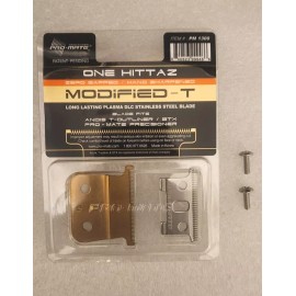 Promate Pro-mate Andis T-Outliner, GTX. Gold Blade 04521, Modified Zero-gapped  W/Screws
