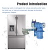 Qiqimingxin MJX41178908 Refrigerator Ice Maker Water Inlet Valve Replacement Fit