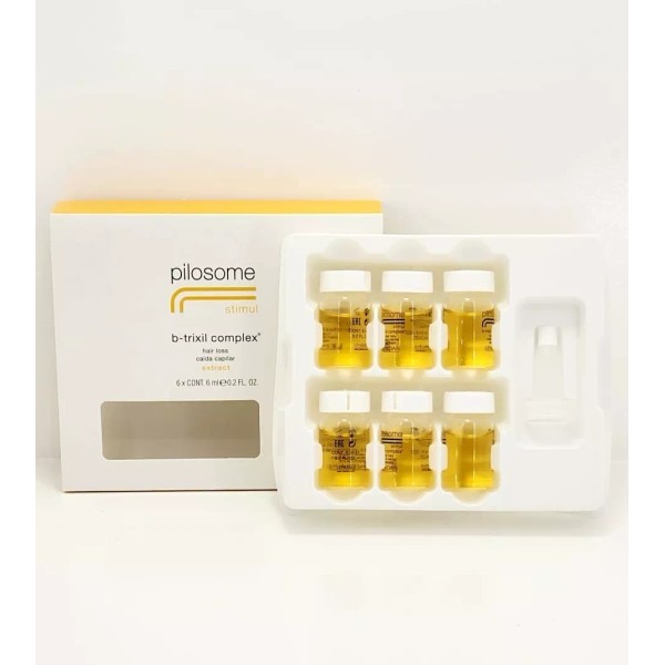 Lendan Ampolletas Pilosome Stimul Anticaída Cabello 6u X6ml