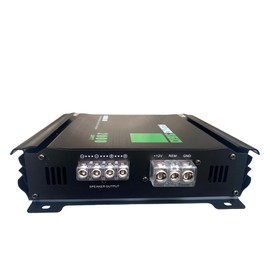 Audio360 AD2000.1 Monoblock Car Audio Amplifier, 2000W Max Power, Compact Class D Mono Amp with 88dB SNR, 1-Ohm Stable Subwoofer Amplifier